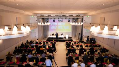 Bezirksparteitag im Factory-Hotel, Münster.