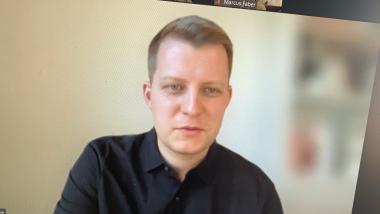 Diskussion mit Marcus Farber