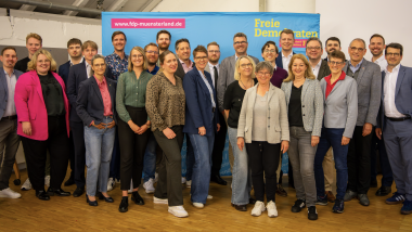 Gruppenfoto des Bezirksvorstandes